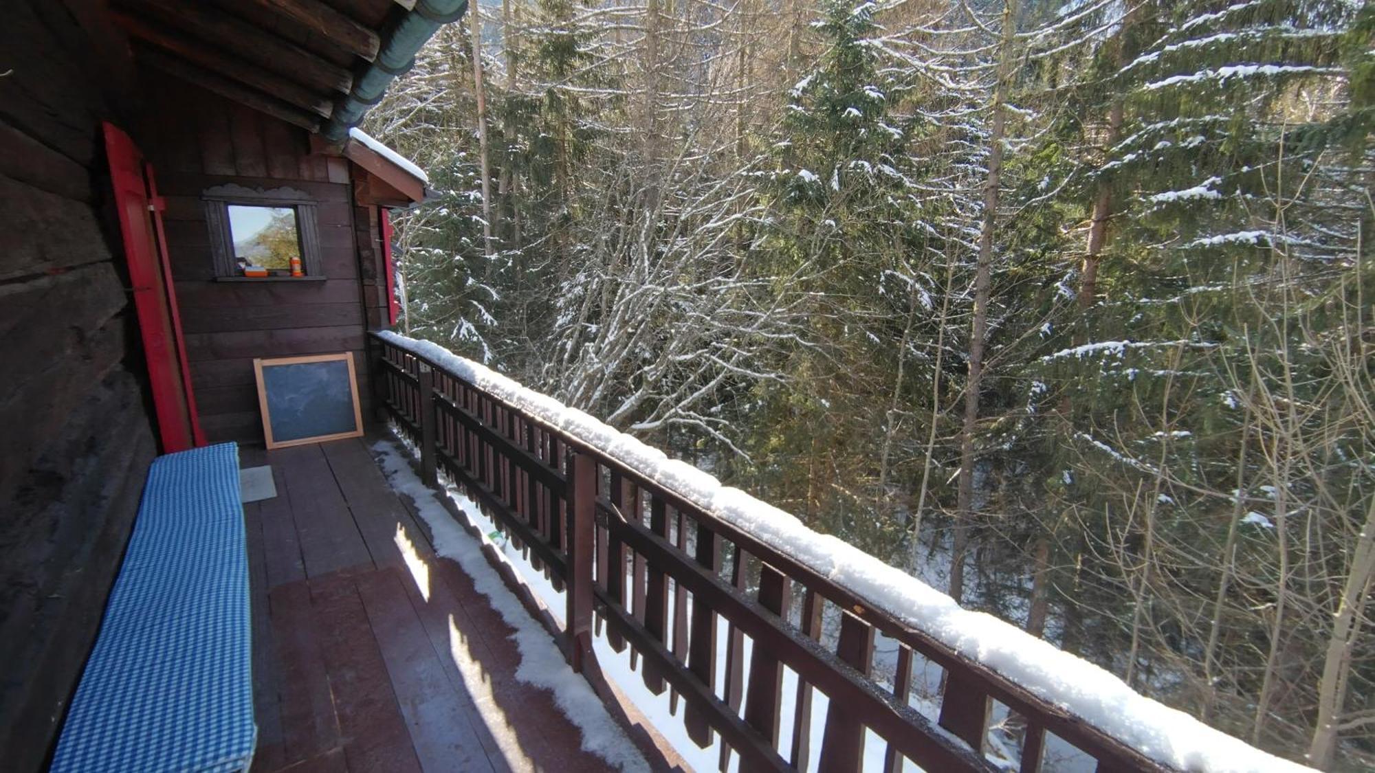 Petit Chalet Rustique Et Bucolique Bovernier Exteriör bild